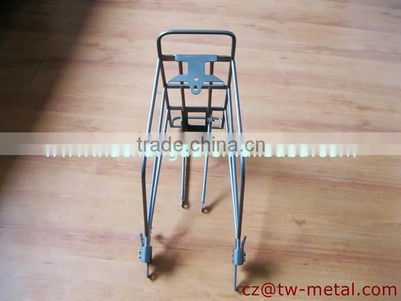 Customized Titanium bicycle rear rack Ti bike luggage carrier for MTB bike