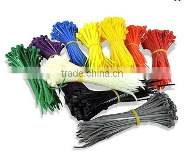 plastic tie lock wraps sizes,Self lock Nylon Cable ties