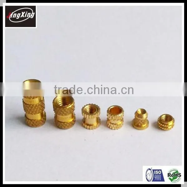 M3X22 Long straight Brass Knurled Threaded Inserts Nut