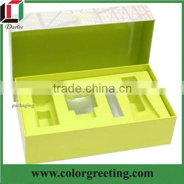 Wholesale custom luxury cardboard paper cosmetic gift box with own logo