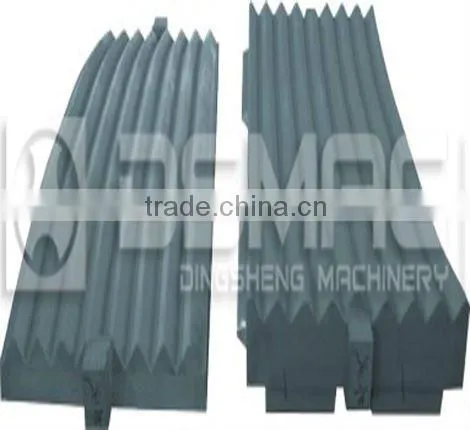 Jaw Crusher Jaw Plate With Longer Service Life From Manufacture