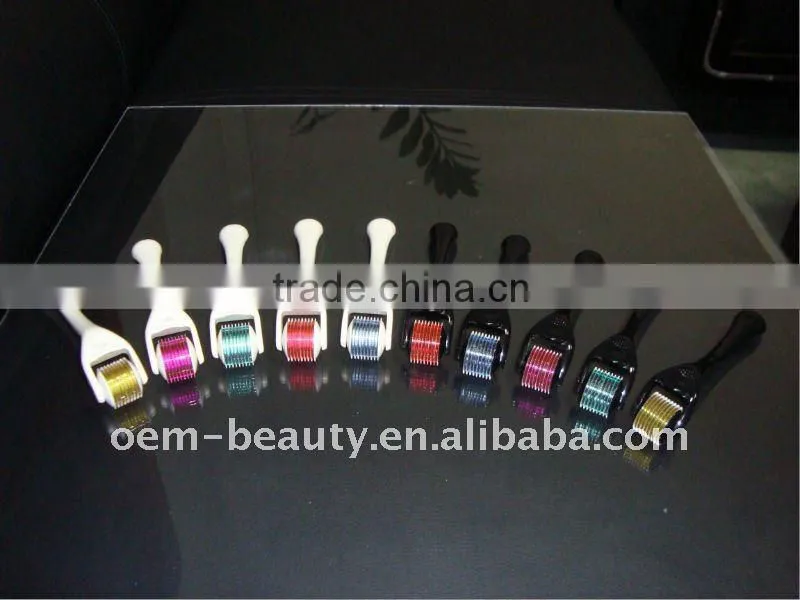 Stainless Steel derma roller micro needle roller face 540 needle