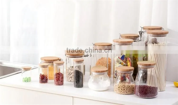 Hot Selling Wholesale Household Kitchen Variety Glass Candy Coffee Tea Pot