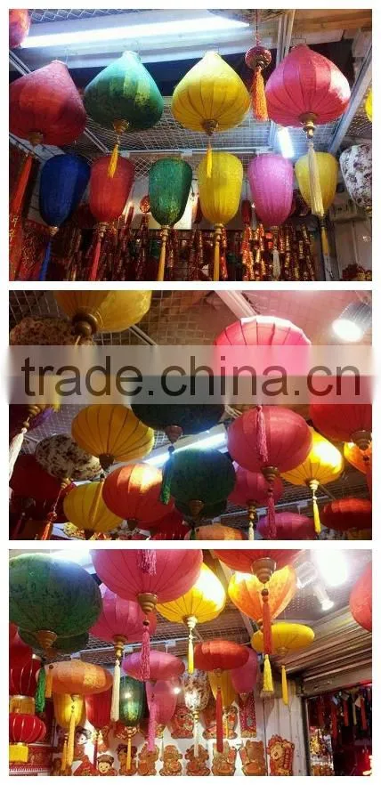 wholesale 12inch jacquard white hanging lantern for wedding or event decoration