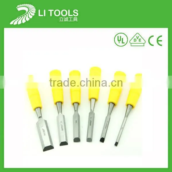 Forged Full Polished hardened steel woodworking set chisel set