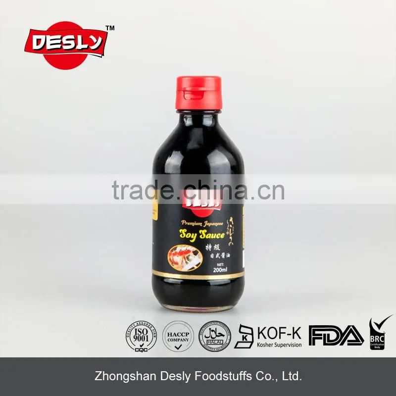 Non GMO japanese soy sauce for sushi