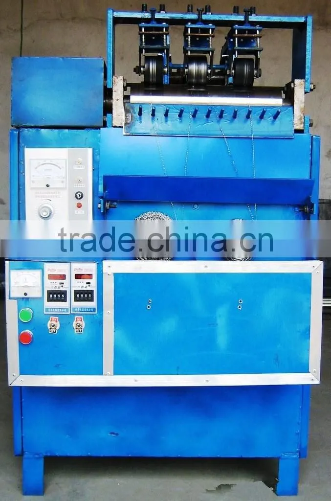 Stainless Steel Pot Scourer Machine /Cleaning Ball Making Machine