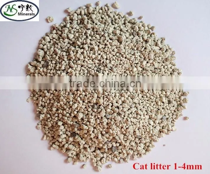 bentonite cat litter as cats dogs clean up product