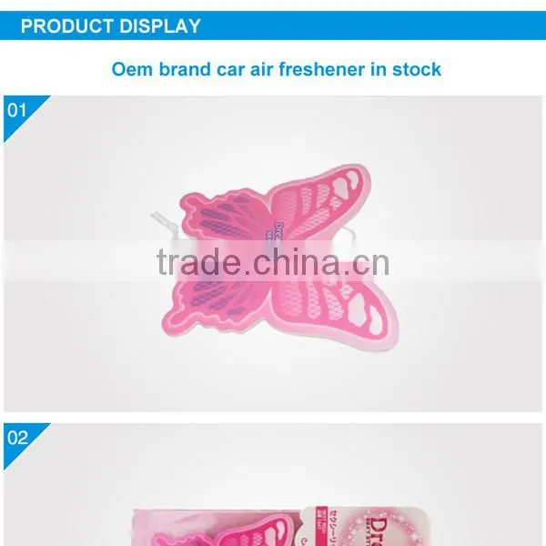 2016 the butterfly hanging car air freshener/home air freshener