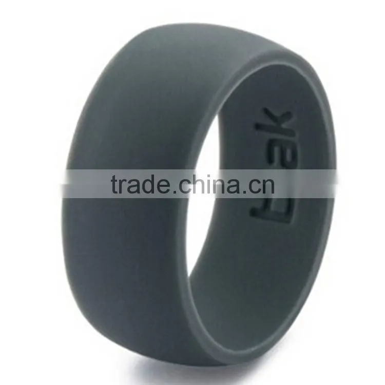 The Original Silicone CNC Wedding Band Ring (Men's and Women's, Assorted Band Colors)