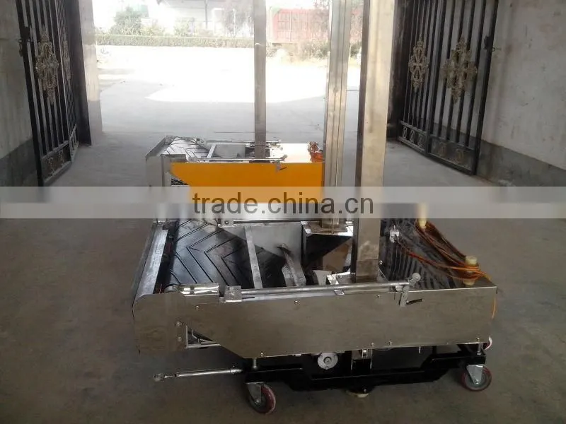 intelligent automatic wall render plaster machine/wall rendering machine for sale