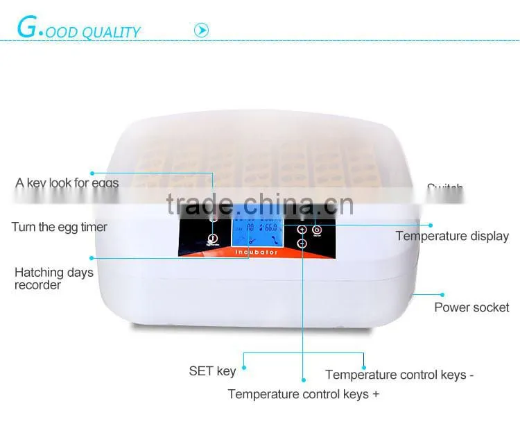 New and attractive HHD automatic egg incubator for sale in chennai YZ-56A