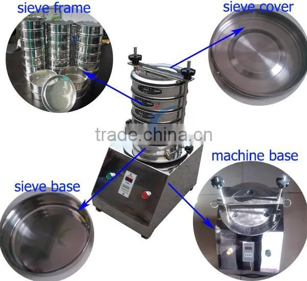 China analysis test laboratory vibrator sieves shaker test sieve shaker