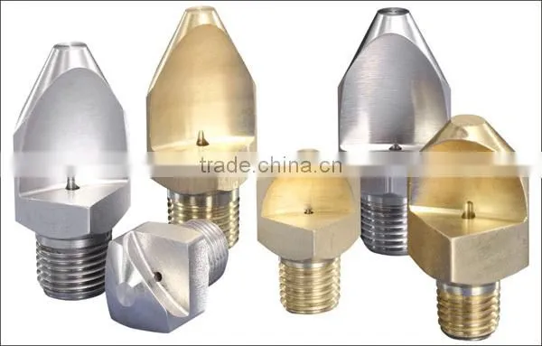 Vee Narrow angle Brass Flat Fan water Spray Nozzle