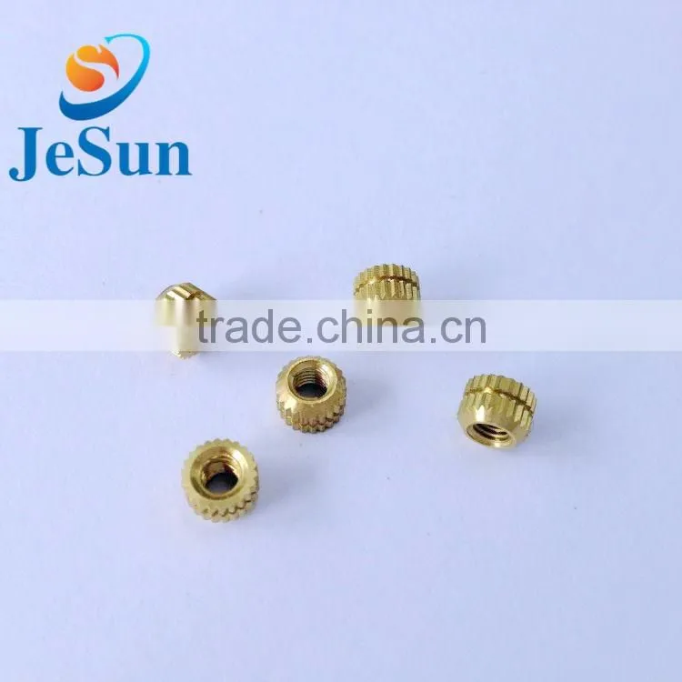 Made in china special Brass Nuts with knurl