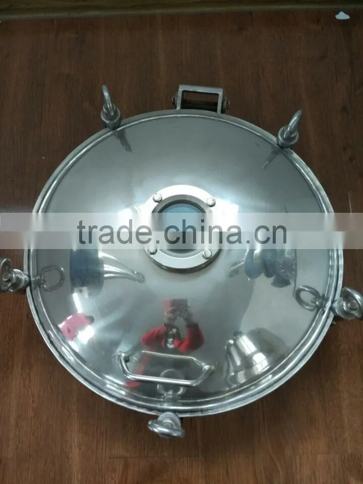 Hot sale sanitary stainless steel YAF rectangular manhole cover for tank
