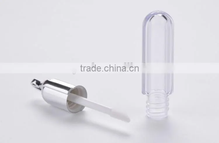 top decorative lipgloss tube containers with brush