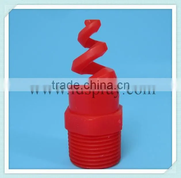 PP or pvc or nylon or teflon spjt spiral dust remove cleaning nozzle