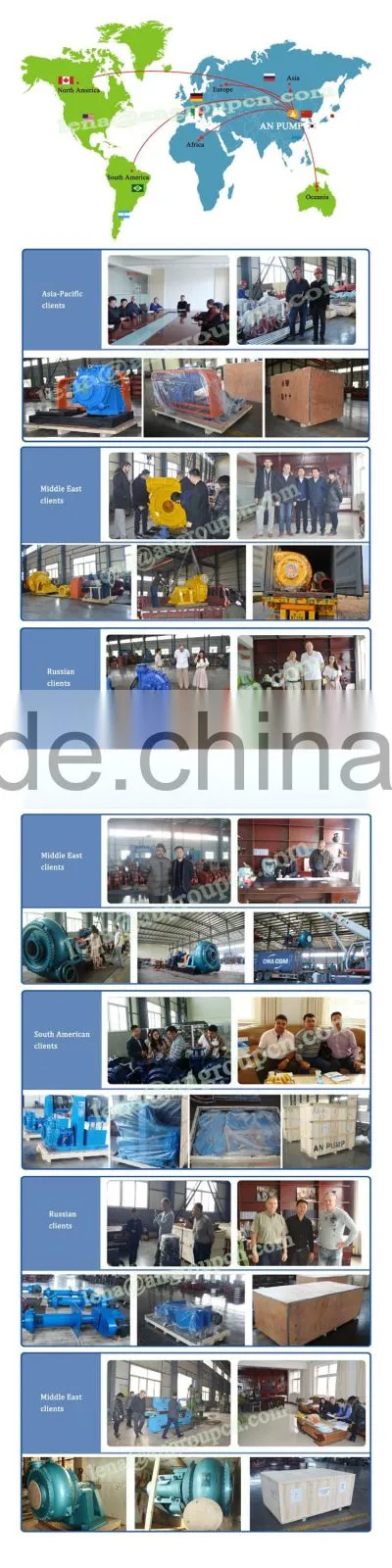 Impeller wear-resistant material Gold Ash Mining centrifugal slurry pump