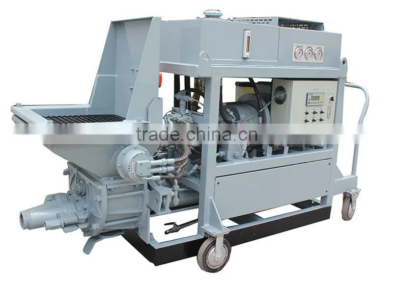 LPS7/8-15E wet mix spraying plastering concrete pump machine for wall
