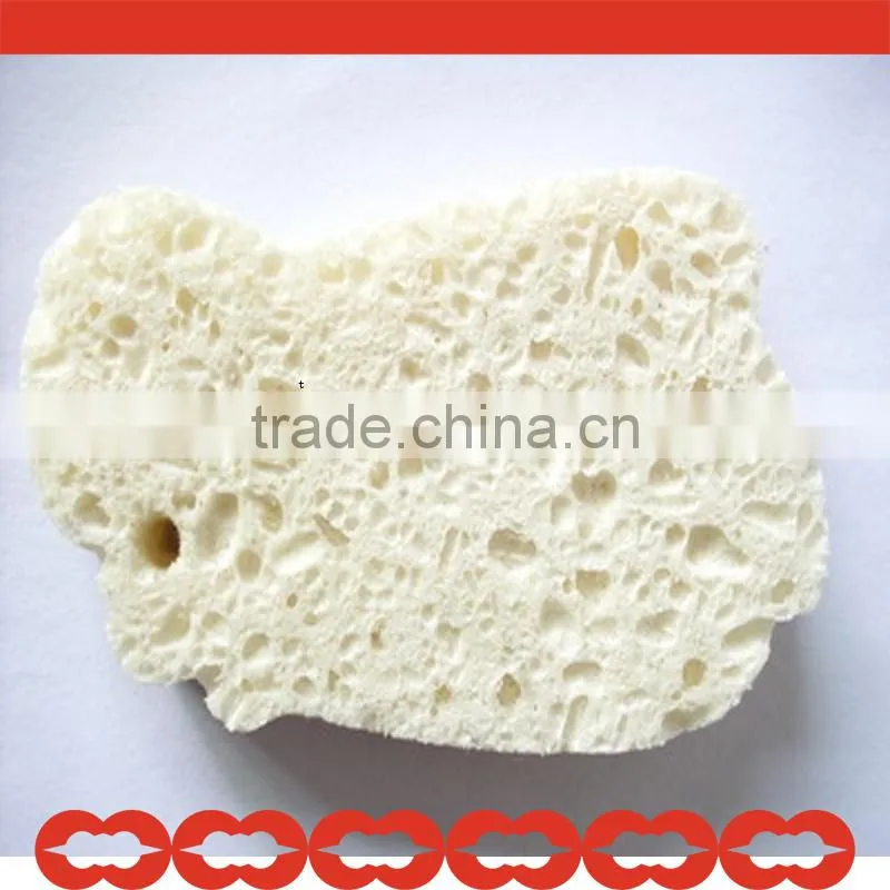 Baby bath sponge with design