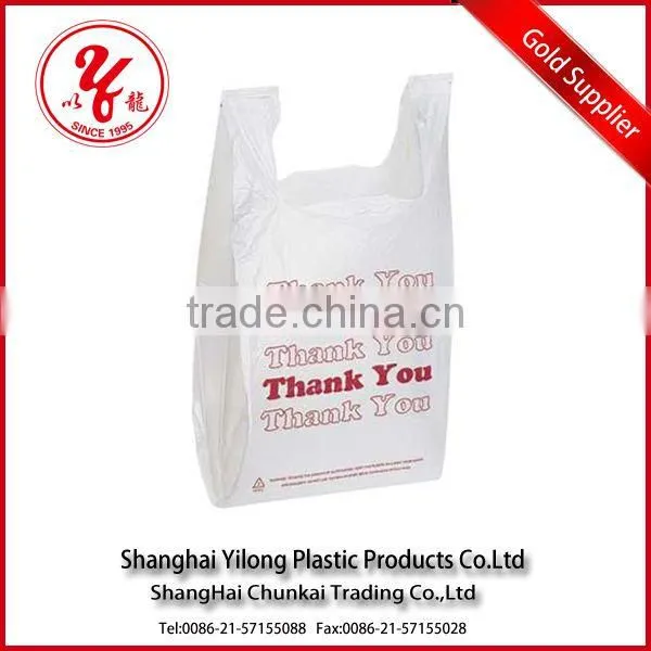 recycled plastic bag t-shirt bag