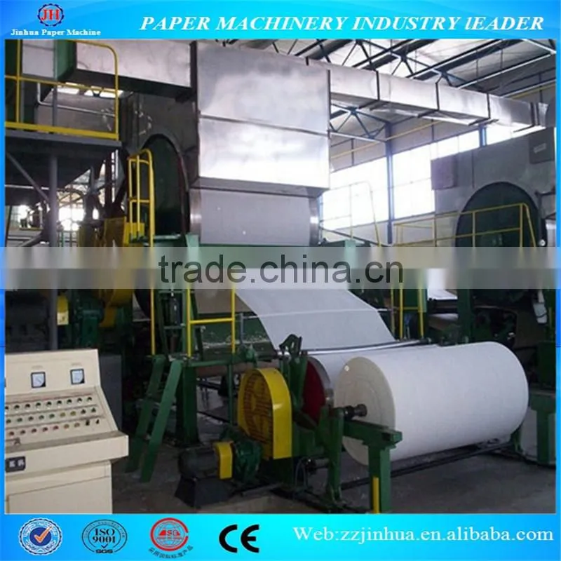 Toilet paper machie 1575mm Single-Dryer& Single-cylinder mould Tissue Paper Machine