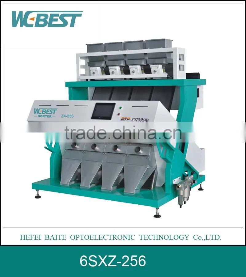 Overseas service vegetables color sorter with CCD camera