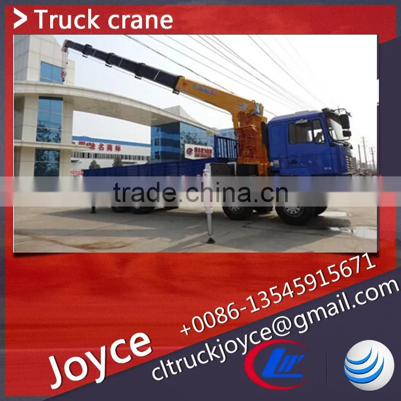 Truck with crane 25 ton,china made in china crane,hiab crane