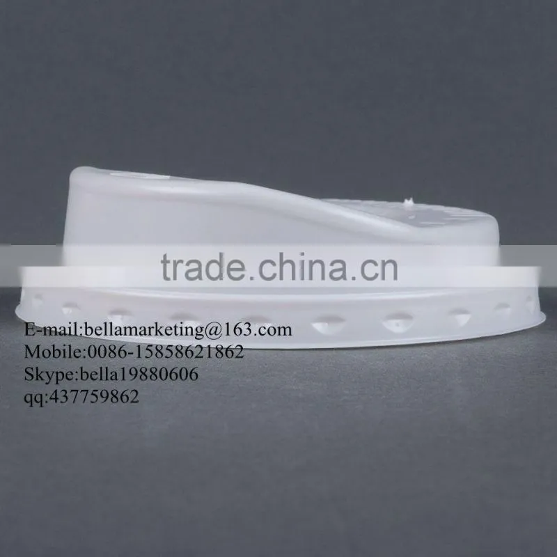 White Dome Sip-Thru Hot Beverage Cup Lid, Disposable Plastic Coffee Cup lids