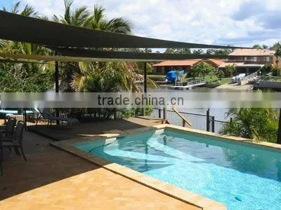 100% HDPE factory colorfulr high quality sun shade net with UV protection