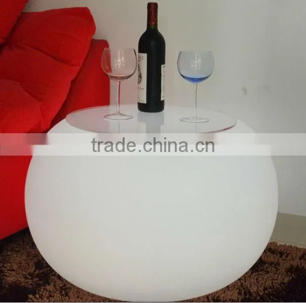 Multi color change decorative led night club table