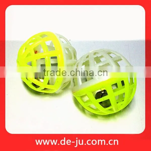 Wholesale Silver Bell Small Plastic Pet Toy