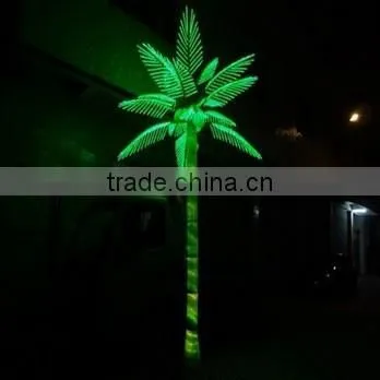 J080658Artificial coconut tree with lights