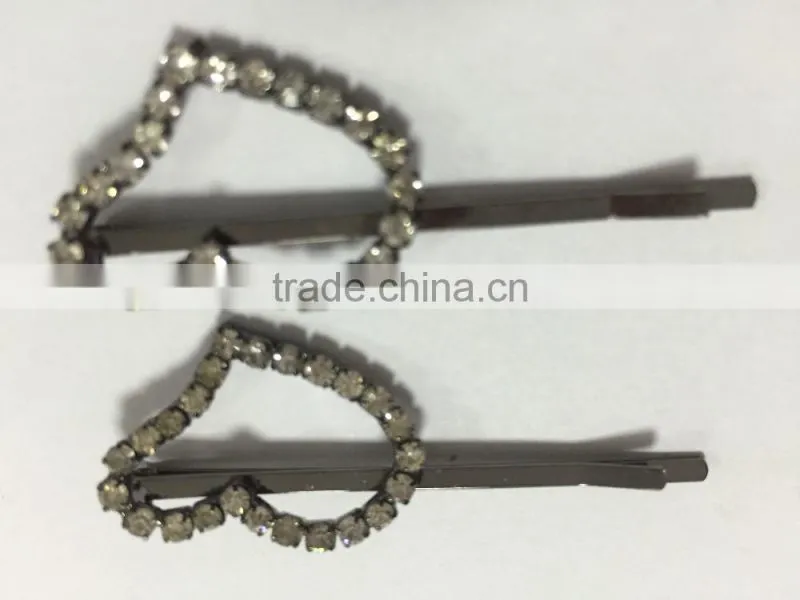 Hot sale Fashion Cute Rhinestone Hair Clips Hair Accessories For Women
