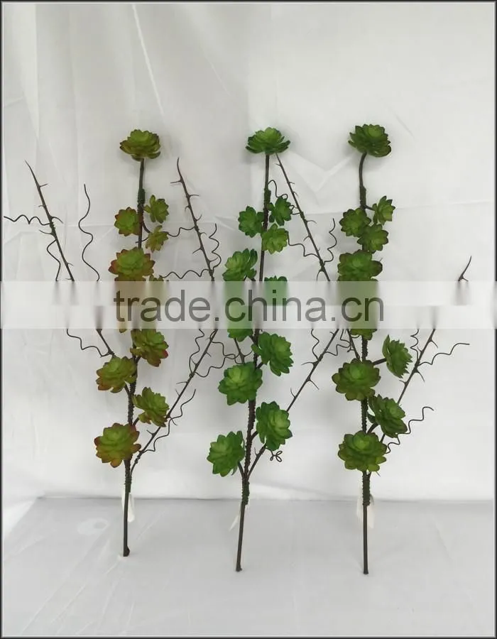 artificial succulent plant garland