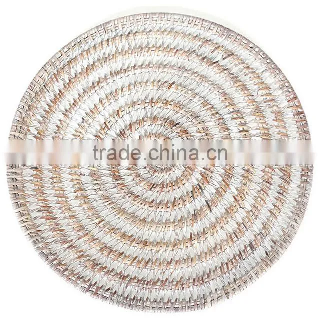 Braid water hyacinth place mat/table mat