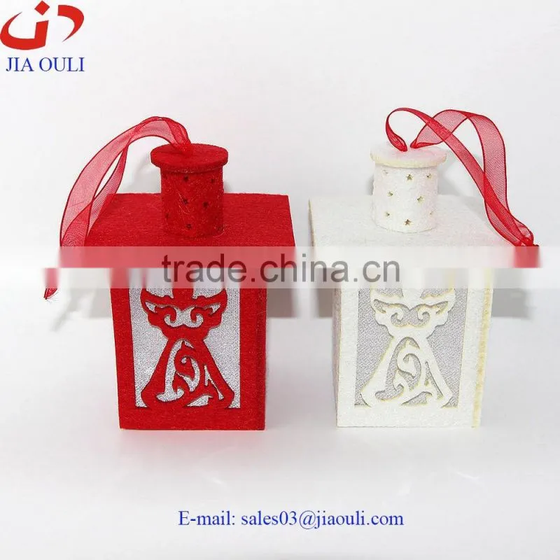 Hot sale Christmas decoration, hanging LED Christmas chimney decoration