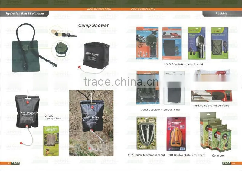 packing with Nylon bag shovel