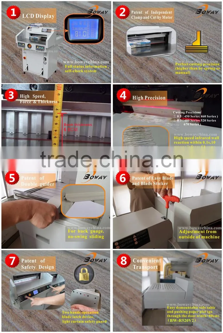High-duty Digital Control Foot Paddle cutting machine