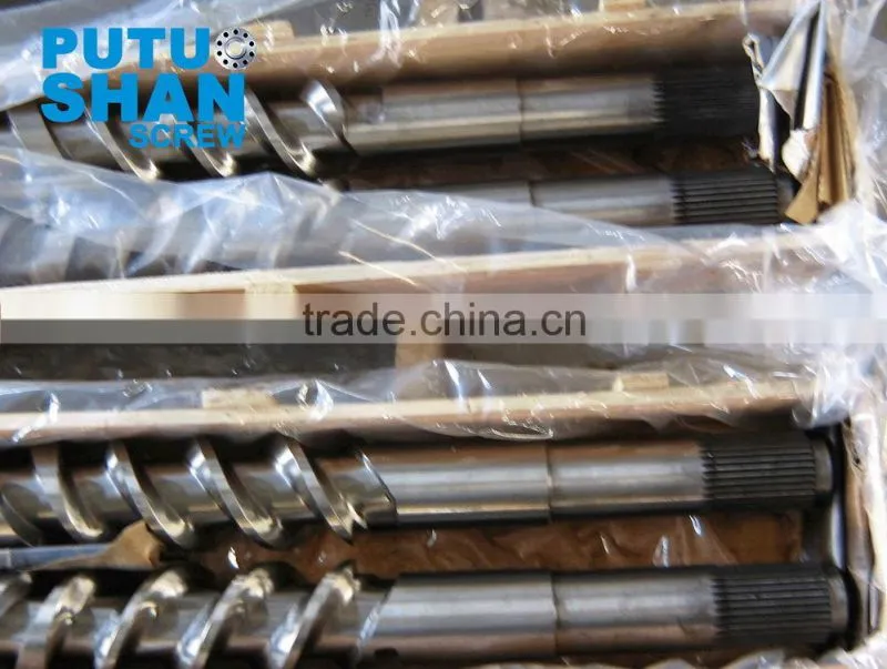 Parallel twin screw and barrel for Cincinnati,Krausmaffei,Liansu,Maplan,Weber extruders