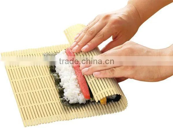 PP Embossed Sushi Making Tools Rolling Mat California Roll Mat