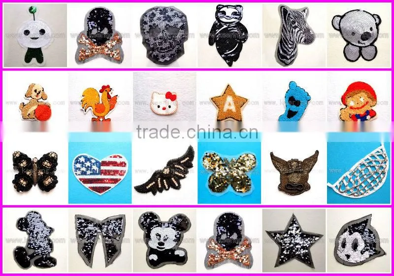 Applique embellishment patch for dress WPH-642