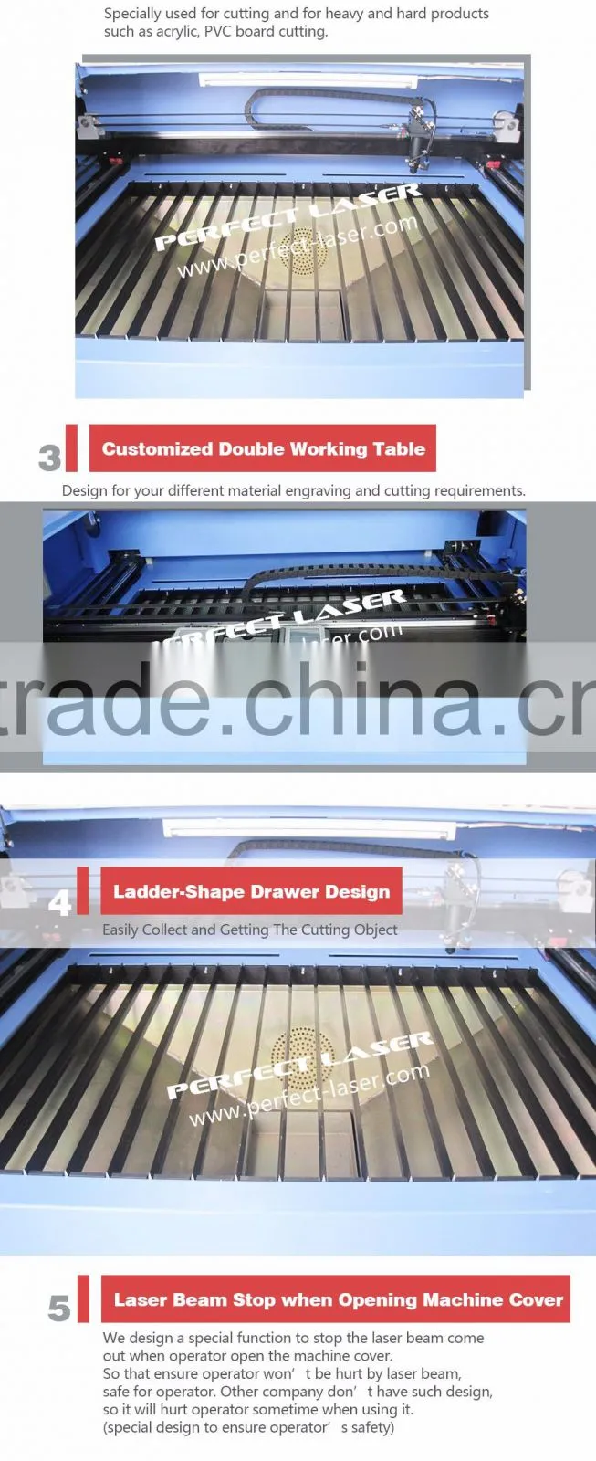 Professional Mini Co2 Laser Engraving Cutting Machine 150W 100W On Wood