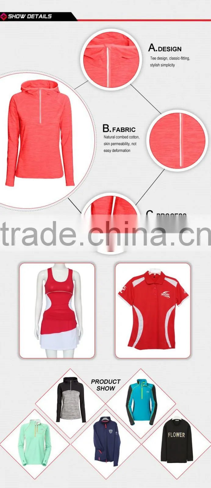 2016 fashion latest design sexs girls sportswear