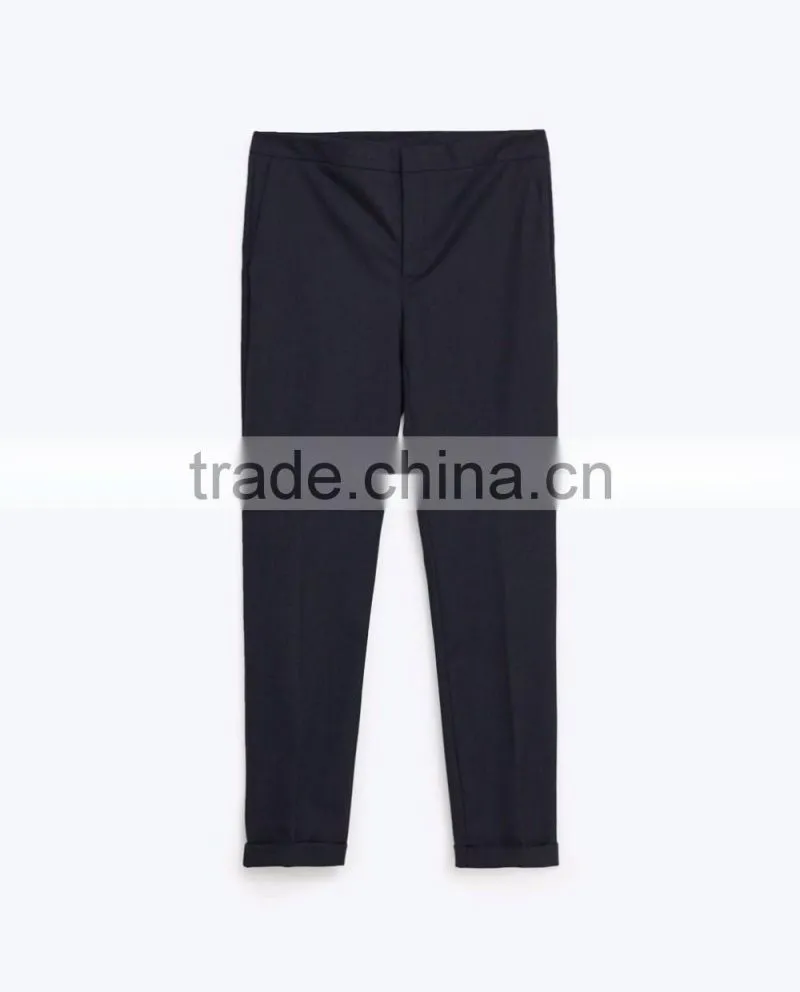 2016 Latest design fashion custom women apparel pants wholesale
