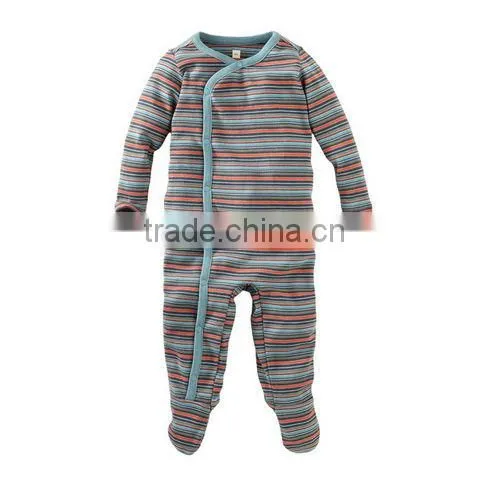 striped cotton onesie wholesale baby clothes