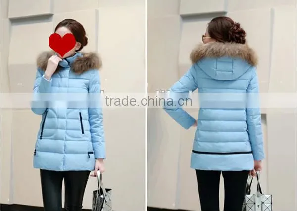 2016 new arrival shiny fashion smooth down jacket