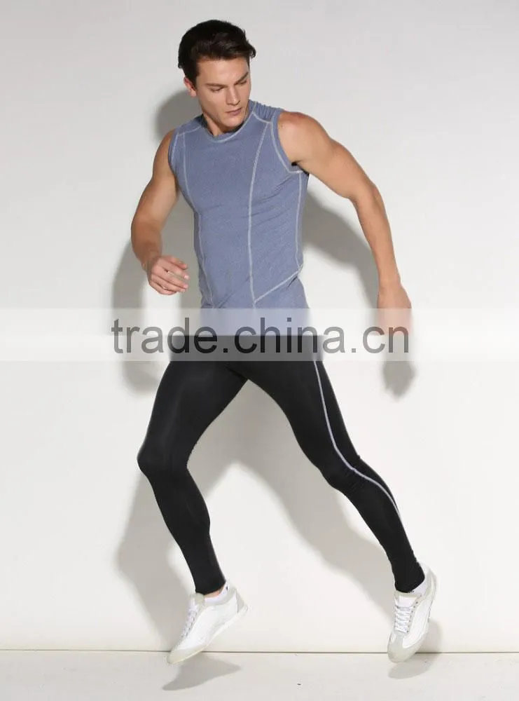 Hot Sale Vest Singlet Custom Embroidered Sportswear Body Building Tank Top Men
