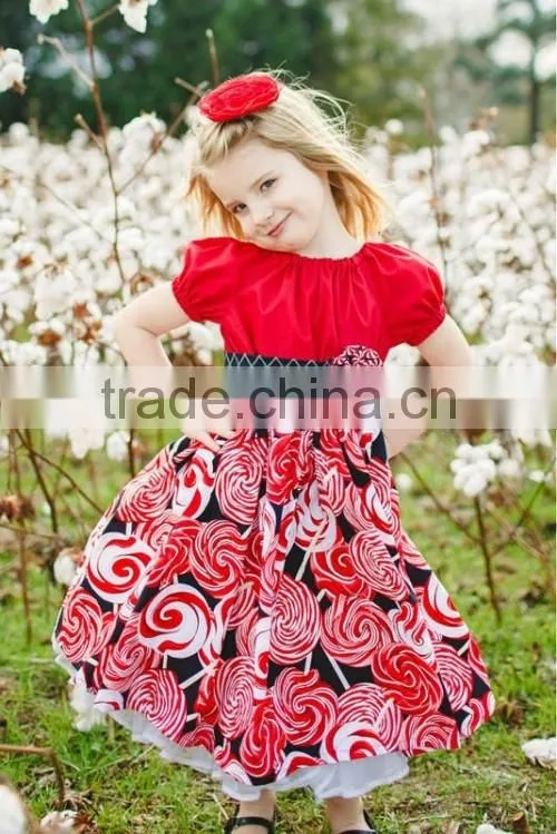 Wholesale children's fall outfits kids Thanksgiving day clothing set lovely baby Turkey applique shirt and ruffle pant set